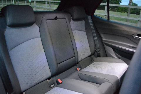 CUPRA Born rear seats