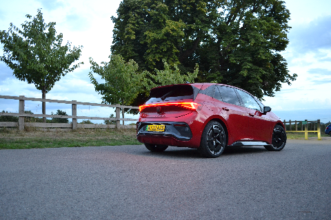 CUPRA Born rear three-quarter