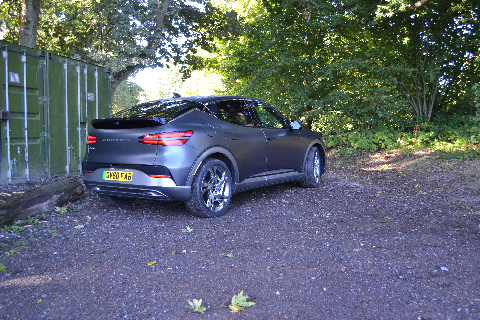 Genesis GV60 interior rear