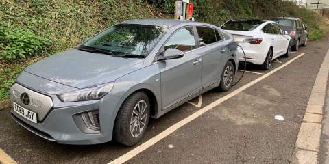 IONIQ charging