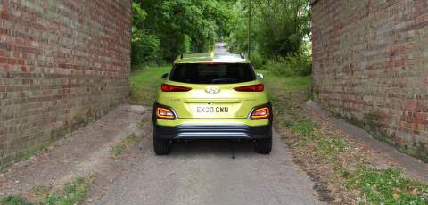 Hyundai Electric Kona rear