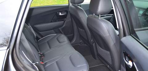 Rear interior