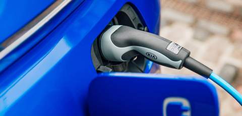 Kia Soul EV charging