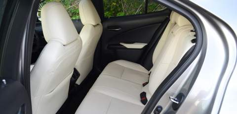 Rear interior