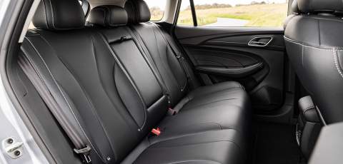 MG5 EV rear seats