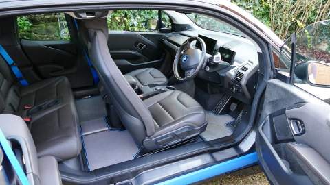 BMW i3S interior view