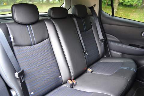 Nissan LEAF front seats