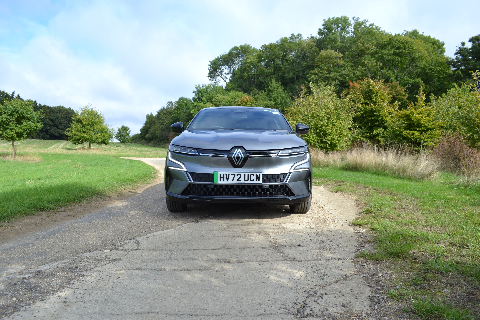 Renault Mégane E-TECH Electric laser cut LED lights