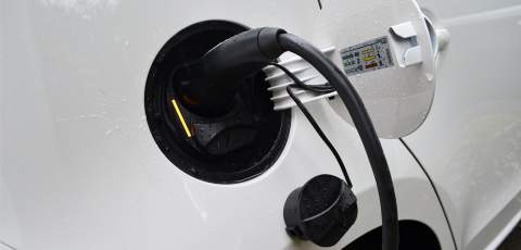 SEAT Mii Electric charging port