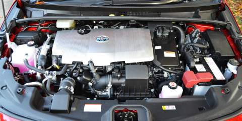 Under the bonnet of the Prius