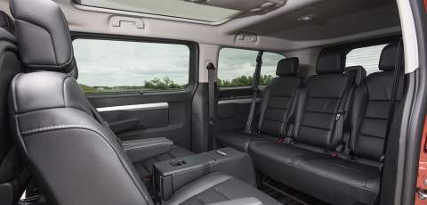  Vauxhall Vivaro-e Panoramic Rear seats