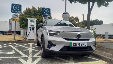 Volvo C40 Recharge Twin Pro charging